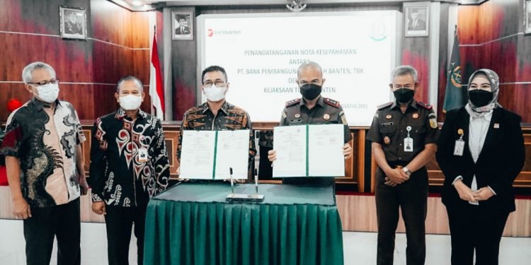 Bank Banten Teken MoU Dengan Kejaksaan Tinggi Banten Dongkrak Pertumbuhan Bisnis