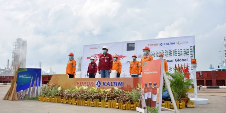 Sumbang Devisa Negara, Pupuk Kaltim Ekspor Lebih dari 327 Ribu Metrik Ton Amoniak