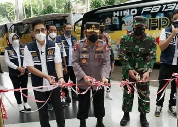 Gandeng TNI dan Polri, Kadin Indonesia Luncurkan Mobil Vaksin Keliling