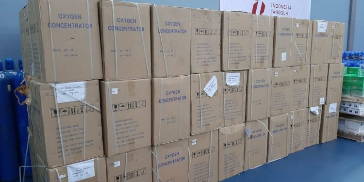 Honda Sumbangkan 200 Unit Oksigen Konsentrator kepada Kemenperin Bantu Penanganan Covid-19