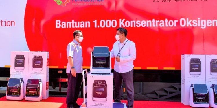 Hibahkan 1.000 Konsentrator Oksigen, Kemenperin Apresiasi Langkah Djarum Foundation