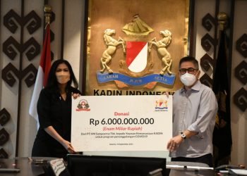 Kadin Indonesia Terima Donasi dari HM Sampoerna Senilai Rp 6 Miliar Perangi Covid-19