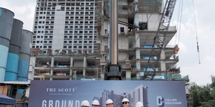 Tepati Janji, Triniti Land Gelar Groundbreaking Tower The Scott dari Proyek Collins Boulevard