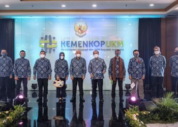 Percepat Ekosistem Transformasi Koperasi dan UMKM, KemenkopUKM Luncurkan Logo Baru Berteknologi Modern