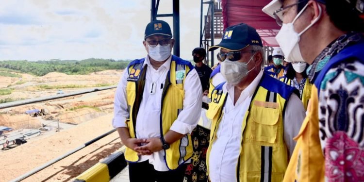 Menteri Basuki Tegaskan Pembangunan Bendungan Sepaku Semoi Utamakan Kualitas