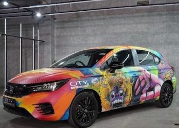 Hadir di Ajang Indonesia Modification Expo 2021, Honda Pamerkan Modifikasi City Hatchback RS
