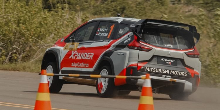 XPander AP4 Bawa Rifat Sungkar Jadi Juara Nasional Sprint Reli, Ini Kuncinya!