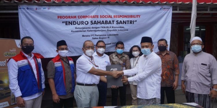 Pertamina Lubricants Bakal Telurkan Santri Berdaya Saing Lewat Program Enduro Sahabat Santri