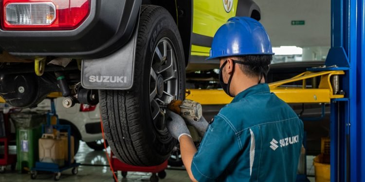 Suzuki Bagikan Pentingnya Pemeriksaan Wheel Alignment untuk Jaga Suspensi dan Kondisi Ban