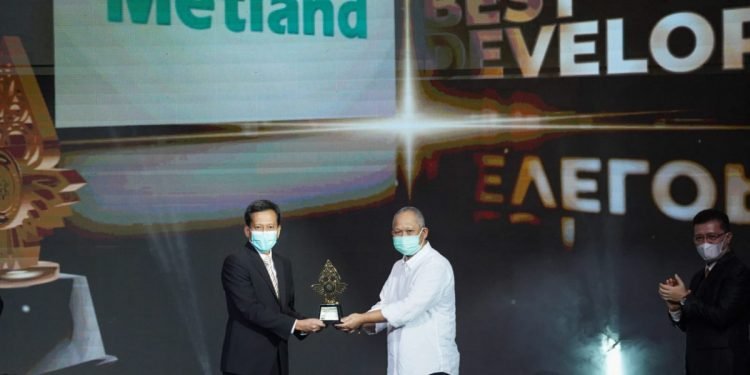 Metland Raih Penghargaan Best Developer di Ajang IPBA & IMHA 2021