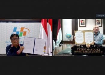 KemenKopUKM Teken Kerja Sama dengan BPS, Perkuat Basis Data Tunggal Koperasi dan UMKM