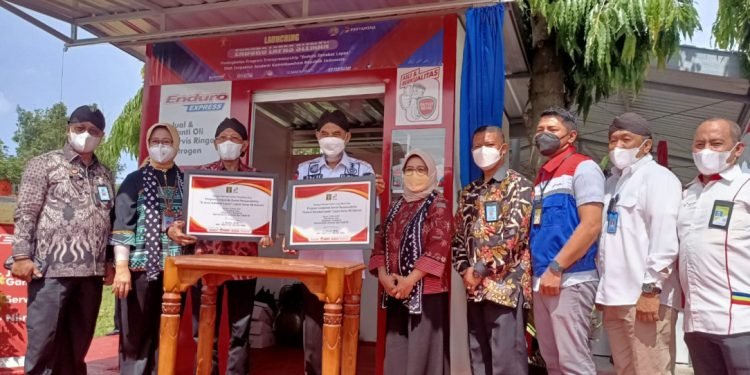 Pertamina Lubricants bersama Kementerian Hukum dan HAM Resmikan Bengkel Enduro Sahabat Lapas IIB Sleman