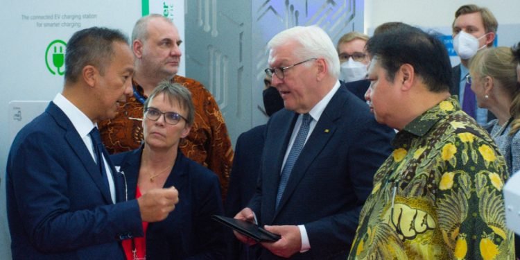 Kunjungi PIDI 4.0, Presiden Jerman Apresiasi Digital Transformasi di Indonesia