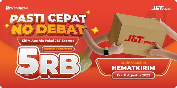 Wehelpyou – J&T Express Kolaborasi Berikan Potongan Ongkos Kirim untuk UMKM