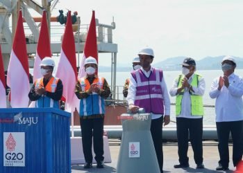 Presiden Jokowi Resmikan Terminal Kijing Pelabuhan Pontianak