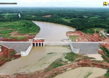 Progres Capai 96 Persen, Bendungan Margatiga Ditargetkan Selesai Desember 2022