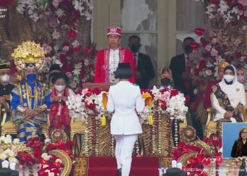Presiden Jokowi Pimpin Upacara Peringatan Detik-Detik Proklamasi Kemerdekaan RI