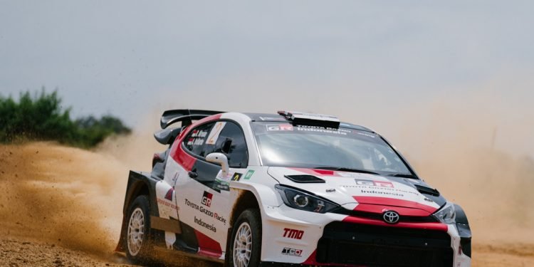 GR Yaris Sukses Bawa Pereli TGRI Kunci Gelar Juara Nasional Kejurnas Sprint Rally 2022