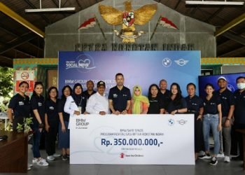 BMW Group Indonesia Donasikan Rp350 Juta untuk Revitalisasi RPTRA Rorotan Indah