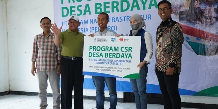 Kolaborasi dengan Rumah Zakat, PT PII Luncurkan Program CSR Pemberdayaan Ekonomi Masyarakat Desa
