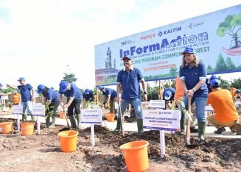 Wujudkan Net Zero Emission, Pupuk Kaltim Tanam 23 Ribu Pohon Sepanjang 2022