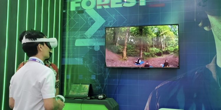 Perhutani Hadirkan Virtual Forest di Indonesia Metaverse Show 2023