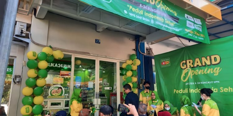 Usung Tema Peduli Indonesia Sehat, Apotek K-24 Buka 51 Gerai Serentak di Seluruh Indonesia