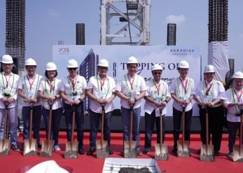 Gelar Topping Off, Antasari Place Janji Serah Terima Lebih Cepat