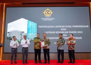 Limabelas Kali Berturut-turut, Kemenperin Kembali Raih Opini WTP