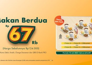 Meriahkan HUT ke-67 Danamon, Hokben Hadirkan Paket Makan Berdua Orang Terkasih Hanya Rp67.000