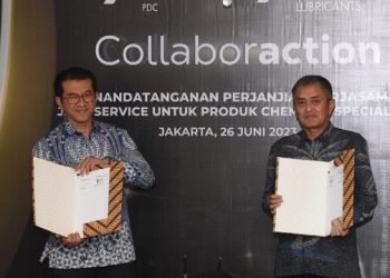 Kuatkan Bisnis Specialty Chemicals, PTPL Teken Kerja Sama dengan Pertamina Patra Drilling Contractor