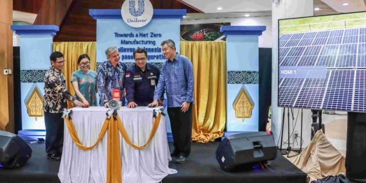 Kemenperin Apresiasi Unilever Bangun Panel Surya di Kawasan Industri Jababeka