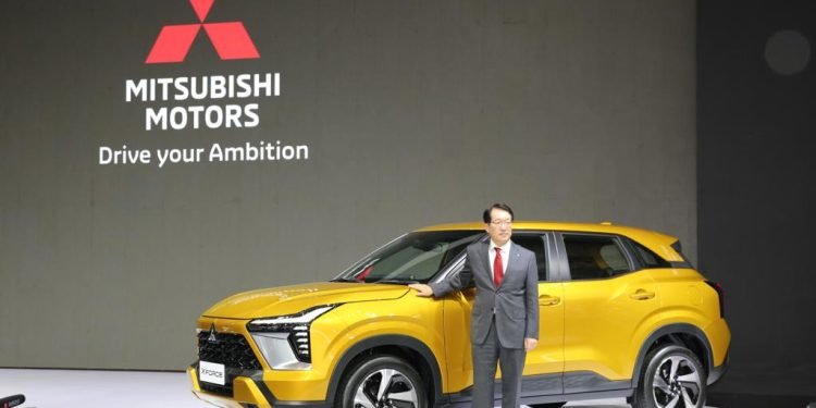Dibanderol Rp 379 Jutaan, SUV Mitsubishi, XForce Resmi Mejeng di GIIAS