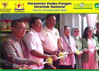Kadin – SAHARA Kembali Resmikan Posko Pangan Serentak Nasional