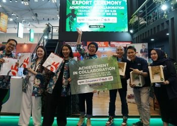 ExportHub.id & Agree Rayakan Capaian Transaksi Ekspor Rp9,3 M dan Kontrak Supply Rp30 M di TEI 2023
