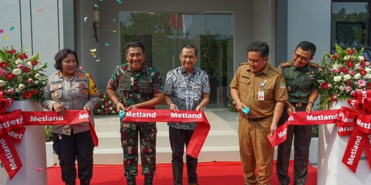 Metland Resmikan Gedung Koramil 05 Cibitung