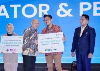 Menteri Teten Berikan Apresiasi kepada 12 Wirausaha Inovatif, Kreatif dan Growth Oriented