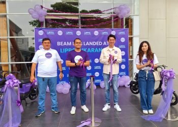 Asiik! Sepeda Listrik Beam Mobility Hadir di Lippo Cikarang
