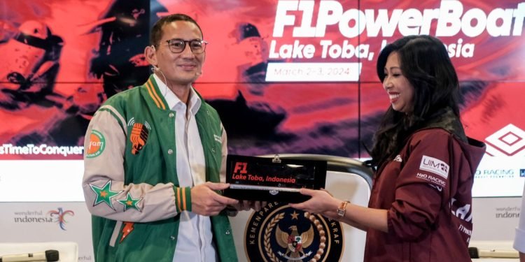 F1 Powerboat Akan Kembali Digelar pada Maret 2024 di DPSP Danau Toba