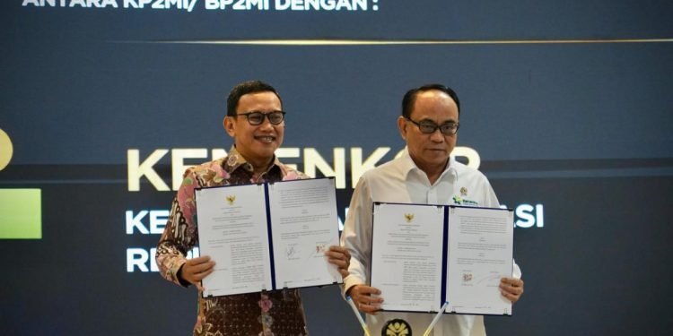 Kemenkop – KP2MI Teken Kerja Sama Dorong Pekerja Migran Berkoperasi