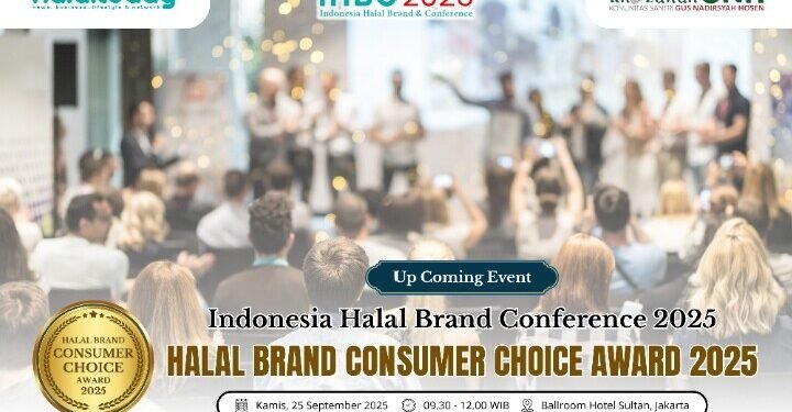 Catat! Bulan Ini Ada Agenda Penghargaan Digital Halal Brand dan Halal Brand Consumer Choice 2025
