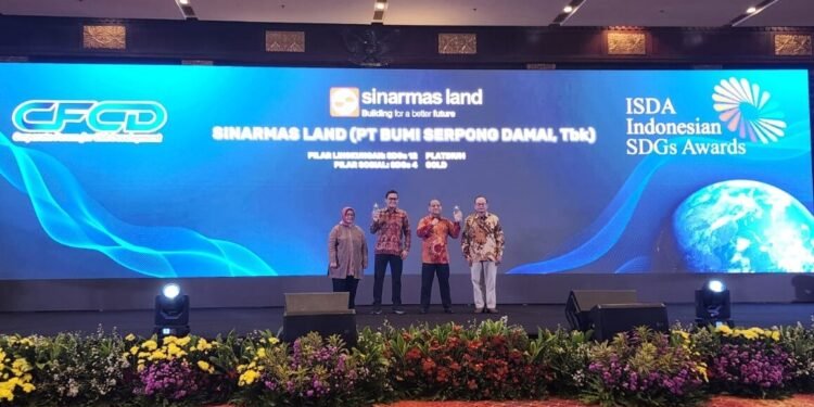Sinar Mas Land Raih Tiga Penghargaan Bergengsi di Ajang ICA & ISDA 2025