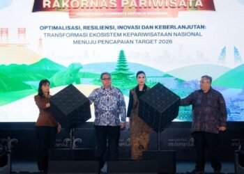 Rakornas Pariwisata 2026 Dibuka, Airlangga Targetkan Devisa Rp640 Triliun dari Sektor Wisata