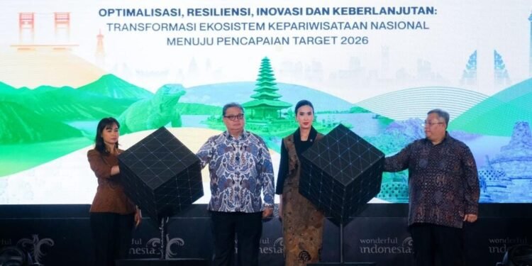 Rakornas Pariwisata 2026 Dibuka, Airlangga Targetkan Devisa Rp640 Triliun dari Sektor Wisata