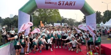 Sharp Indonesia Gelar Run for the Future 6.0K, 600 Pelari Ikut Tanam 600 Pohon
