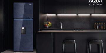 Refrigerator New Model 2D TM AQR-VTM535RSG(CL): Kulkas Jumbo yang Super Hemat Listrik dari Aqua 