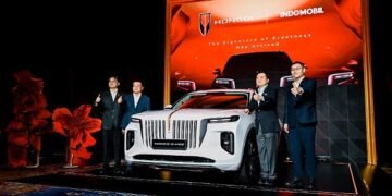 Merek Legendaris Tiongkok Hongqi Resmi Hadir di Indonesia, E-HS9 Jadi Andalan